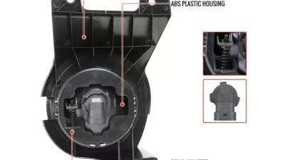 Spec-D Fog Light Bezels (Chrome Housing/Smoked Lens) Ford F-150 2011-2014                                     - LF-F15011GOEM-DL - Image 8