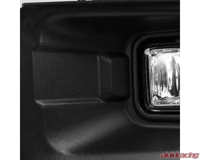 Spec-D H10 Fog Lights (Chrome Housing/Clear Lens) Ford F-150 2015-2017 - LF-F15015COEM-DL