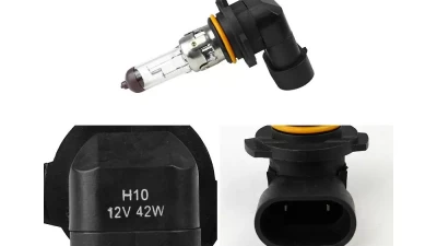 Spec-D H10 Fog Lights (Chrome Housing/Clear Lens) Ford F-150 2015-2017                                     - LF-F15015COEM-DL - Image 7