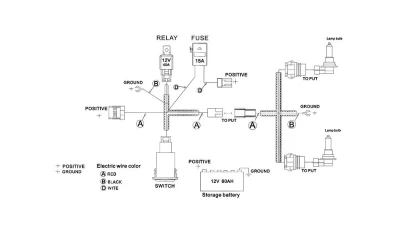 Spec-D H10 Fog Lights (Chrome Housing/Clear Lens) Ford F-150 2015-2017                                     - LF-F15015COEM-DL - Image 9