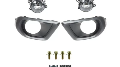 Spec-D H11 Fog Lights (Chrome Housing/Clear Lens) Subaru Forester 2014-2016                                     - LF-FRT14COEM-DL - Image 7