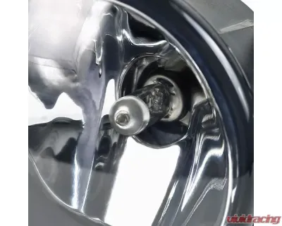 Spec-D H11 Fog Lights Kit (Chrome Housing/Clear Lens) Ford Fiesta 2014-2017 - LF-FST14COEM-HZ