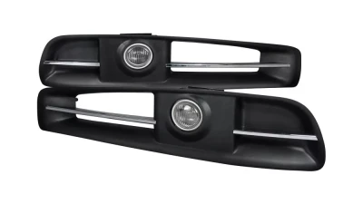 Spec-D H3 Fog Lights Kit (Chrome Housing/Clear Lens) Infiniti G35 2003-2005                                     - LF-G35032-RS - Image 10