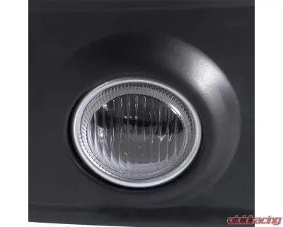 Spec-D H3 Fog Lights Kit (Chrome Housing/Clear Lens) Infiniti G35 2003-2005 - LF-G35032-RS