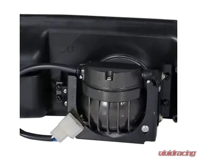 Spec-D H3 Fog Lights Kit (Chrome Housing/Clear Lens) Infiniti G35 2003-2005 - LF-G35032-RS