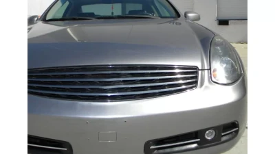 Spec-D H3 Fog Lights Kit (Chrome Housing/Clear Lens) Infiniti G35 2003-2005                                     - LF-G35032-RS - Image 9