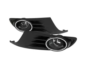 Spec-D 9006 Fog Lights Kit (Chrome Housing/Clear Lens) Volkswagen Jetta | Golf 2010-2014