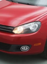 Spec-D 9006 OEM Fog Lights Kit (Chrome Housing/Clear Lens) Volkswagen Jetta | Golf 2010-2014                                     - LF-GLF10COEM-KP - Image 4