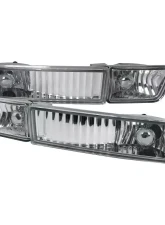 Spec-D H3 Bumper Fog Lights (Chrome Housing/Clear Lens) Volkswagen Golf  | Jetta 1993-1998                                     - LF-GLF93-TM - Image 10