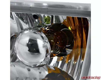 Spec-D H3 Bumper Fog Lights (Chrome Housing/Clear Lens) Volkswagen Golf  | Jetta 1993-1998 - LF-GLF93-TM