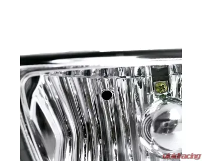 Spec-D H3 Bumper Fog Lights (Chrome Housing/Clear Lens) Volkswagen Golf  | Jetta 1993-1998 - LF-GLF93-TM