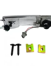 Spec-D H3 Bumper Fog Lights (Chrome Housing/Clear Lens) Volkswagen Golf  | Jetta 1993-1998                                     - LF-GLF93-TM - Image 7