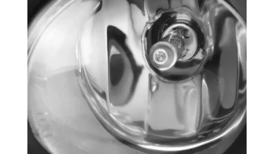 Spec-D 12V/55W H11 Fog Lights Kit (Chrome Housing/Clear Lens) Toyota Highlander 2008-2011                                     - LF-HLDR08COEM-V2-HZ - Image 3