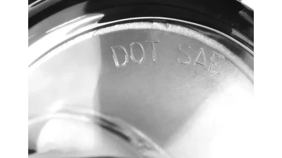 Spec-D 12V/55W H11 Fog Lights Kit (Chrome Housing/Clear Lens) Toyota Highlander 2008-2011                                     - LF-HLDR08COEM-V2-HZ - Image 4