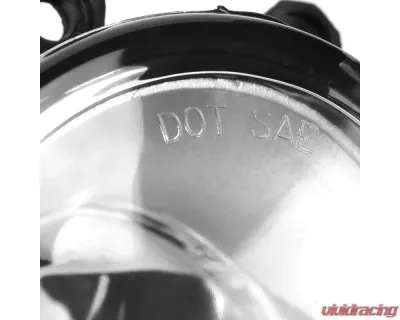 Spec-D 12V/55W H11 Fog Lights Kit (Chrome Housing/Clear Lens) Toyota Highlander 2008-2011 - LF-HLDR08COEM-V2-HZ