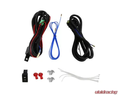 Spec-D 12V/55W H11 Fog Lights Kit (Chrome Housing/Clear Lens) Toyota Highlander 2008-2011 - LF-HLDR08COEM-V2-HZ