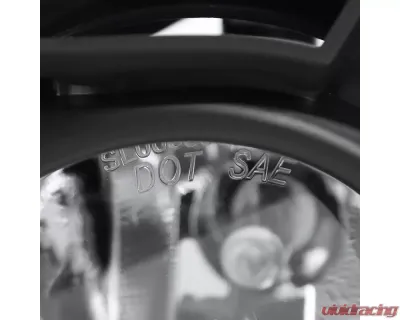 Spec-D H16 Fog Lights Kit (Chrome Housing/Clear Lens) Toyota Highlander 2014-2016 - LF-HLDR15COEM-HZ