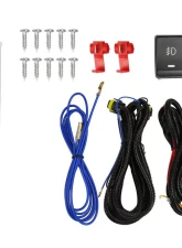 Spec-D H16 Fog Lights Kit (Chrome Housing/Clear Lens) Toyota Highlander 2014-2016                                     - LF-HLDR15COEM-HZ - Image 5