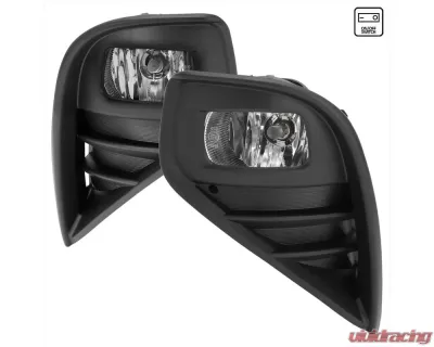 Spec-D Fog Bumper Lights (Chrome Housing/Clear Lens) Toyota Highlander 2020-2021 - LF-HLDR20COEM-DL