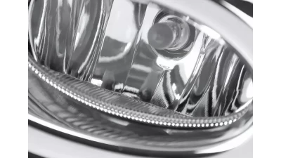 Spec-D H8 Fog Lights Kit w/ Switch & Wiring Harness (Chrome Housing/Clear Lens) Honda HR-V 2016-2018                                     - LF-HRV16COEM-HZ - Image 2