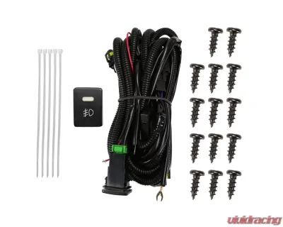 Spec-D LED Projector Fog Lights Kit (Chrome Housing/Clear Lens) Honda HR-V 2019-2020 - LF-HRV19CLED-DL