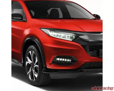 Spec-D LED Projector Fog Lights Kit (Chrome Housing/Clear Lens) Honda HR-V 2019-2020 - LF-HRV19CLED-DL