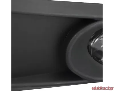 Spec-D 9006 Fog Lights Kit w/ Switch & Wiring Harness (Chrome Housing/Clear Lens) Volkswagen Jetta 2011-2014 - LF-JET114COEM-HZ