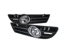 Spec-D H3 Fog Lights Kit (Chrome Housing/Clear Lens) Volkswagen Jetta 1999-2005