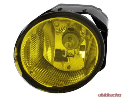 Spec-D H3 Fog Lights Kit (Chrome Housing/Yellow Lens) Nissan 2000-2004 - LF-MAX00AMOEM-HZ