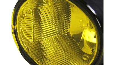 Spec-D H3 Fog Lights Kit (Chrome Housing/Yellow Lens) Nissan 2000-2004                                     - LF-MAX00AMOEM-HZ - Image 3