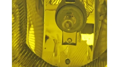 Spec-D H3 Fog Lights Kit (Chrome Housing/Yellow Lens) Nissan 2000-2004                                     - LF-MAX00AMOEM-HZ - Image 4