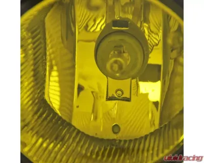 Spec-D H3 Fog Lights Kit (Chrome Housing/Yellow Lens) Nissan 2000-2004 - LF-MAX00AMOEM-HZ