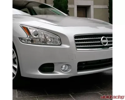 Spec-D H11 Fog Lights Kit w/ Switch & Wiring Harness (Chrome Housing/Clear Lens) Nissan Maxima 2009-2014 - LF-MAX09COEM-HZ