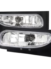 Spec-D 899 Fog Lights Kit (Chrome Housing/Clear Lens) Ford Mustang 1994-1998                                     - LF-MST96C-HZ - Image 8