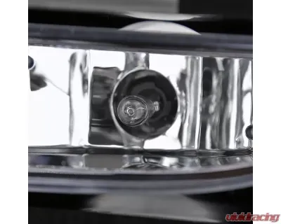 Spec-D 899 Fog Lights Kit w/ Switch & Wiring Harness (Chrome Housing/Clear Lens) Ford Mustang 1999-2004 - LF-MST99C-HZ