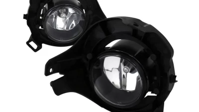 Spec-D H11 Fog Lights Kit w/ Switch & Wiring Harness (Chrome Housing/Clear Lens) Nissan Frontier | Pathfinder 2005-2012                                     - LF-PATH05COEM-HZ - Image 10