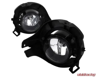 Spec-D H11 Fog Lights Kit w/ Switch & Wiring Harness (Chrome Housing/Clear Lens) Nissan Frontier | Pathfinder 2005-2012 - LF-PATH05COEM-HZ