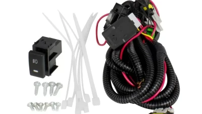 Spec-D H11 Fog Lights Kit w/ Switch & Wiring Harness (Chrome Housing/Clear Lens) Nissan Frontier | Pathfinder 2005-2012                                     - LF-PATH05COEM-HZ - Image 4