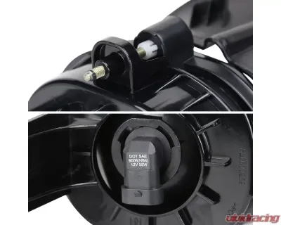 Spec-D 9006 Fog Lights (Chrome Housing/Clear Lens) Dodge Ram 1500 | 2500 | 3500 2002-2009 - LF-RAM02COEM-V2-HZ