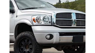 Spec-D 9006 Fog Lights (Chrome Housing/Clear Lens) Dodge Ram 2002-2009                                     - LF-RAM02COEM-V2-HZ - Image 10