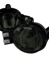 Spec-D 9006 Fog Lights w/ Mounting Brackets (Chrome Housing/Smoke Lens) Dodge Ram | Durango 2002-2009                                     - LF-RAM02GOEM-HZ - Image 8