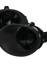 Spec-D 9006 Fog Lights (Chrome Housing/Smoke Lens) Dodge Ram 1500 | 2500 | 3500 2002-2009                                     - LF-RAM02GOEM-V2-HZ - Image 10