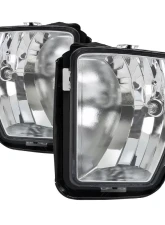 Spec-D 9006 Fog Lights Kit (Chrome Housing/Clear Lens) Dodge Ram 1500 2013-2018                                     - LF-RAM1315COEM-HZ - Image 10