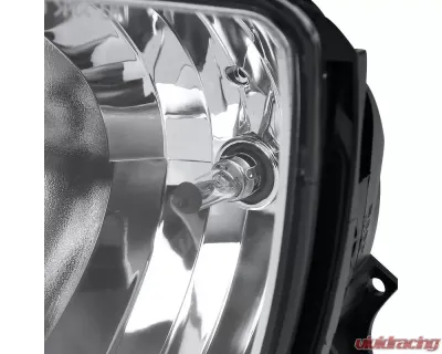 Spec-D 9006 Fog Lights Kit (Chrome Housing/Clear Lens) Dodge Ram 1500 2013-2018 - LF-RAM1315COEM-HZ
