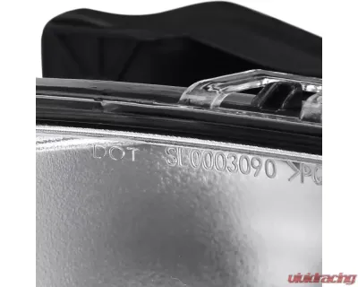 Spec-D 9006 Fog Lights Kit (Chrome Housing/Clear Lens) Dodge Ram 1500 2013-2018 - LF-RAM1315COEM-HZ