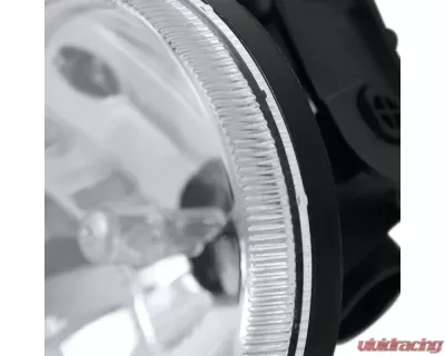 Spec-D 881 Fog Lights w/ Mounting Brackets (Chrome Housing/Clear Lens) Dodge Ram 1500 | 2500 | 3500 1994-2001 - LF-RAM94COEM-HZ