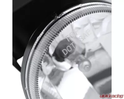 Spec-D 881 Fog Lights w/ Mounting Brackets (Chrome Housing/Clear Lens) Dodge Ram 1500 | 2500 | 3500 1994-2001 - LF-RAM94COEM-HZ