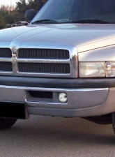 Spec-D 881 Fog Lights w/ Mounting Brackets (Chrome Housing/Clear Lens) Dodge Ram 1500 | 2500 | 3500 1994-2001                                     - LF-RAM94COEM-HZ - Image 6