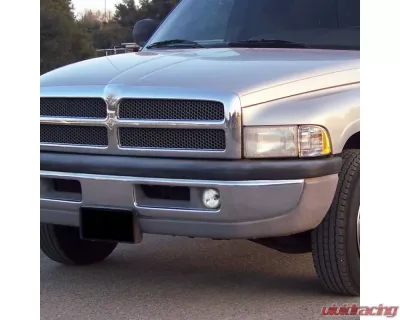 Spec-D 881 Fog Lights w/ Mounting Brackets (Chrome Housing/Clear Lens) Dodge Ram 1500 | 2500 | 3500 1994-2001 - LF-RAM94COEM-HZ