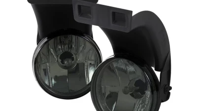 Spec-D 881 Fog Lights w/ Mounting Brackets (Chrome Housing/Smoked Lens) Dodge Ram 1994-2001                                     - LF-RAM94GOEM-HZ - Image 6